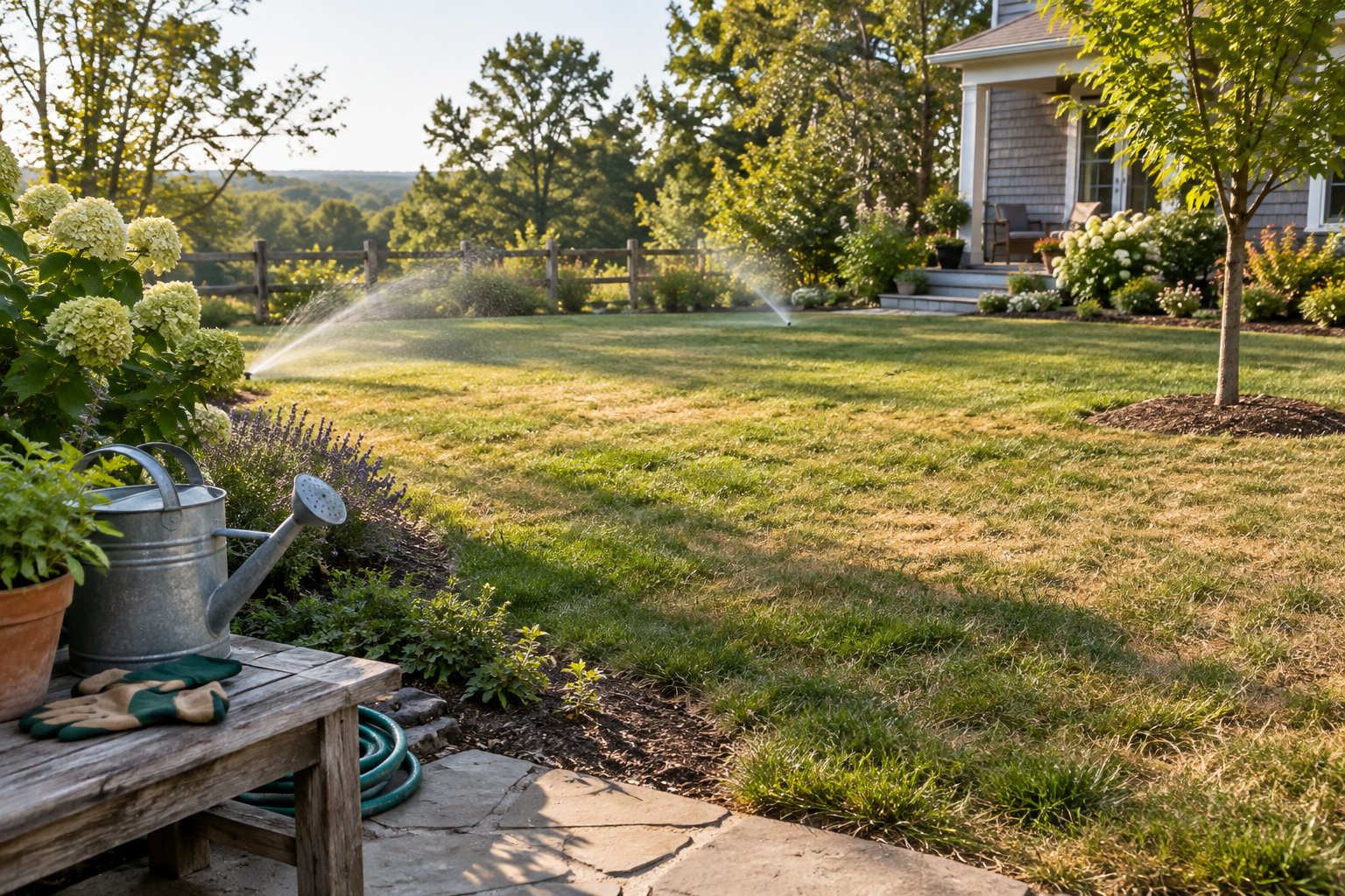 How to Care for a Lawn During Dry Weather