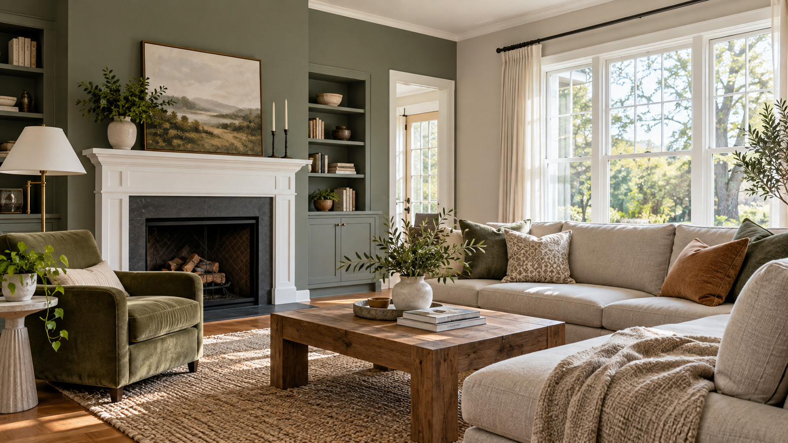 Home and garden details supporting how to choose paint colors that work together in a room