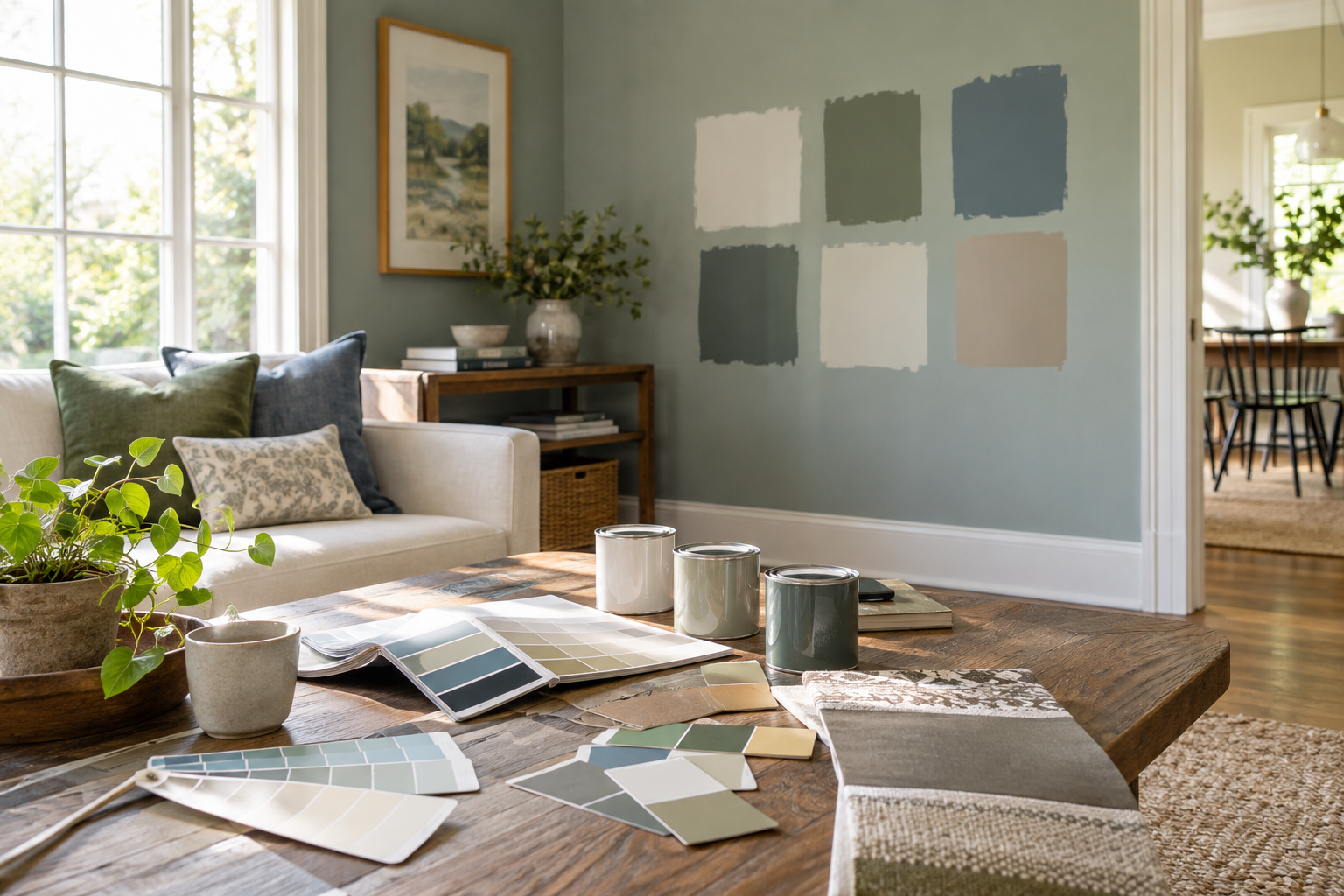 How to Choose Paint Colors That Work Together in a Room