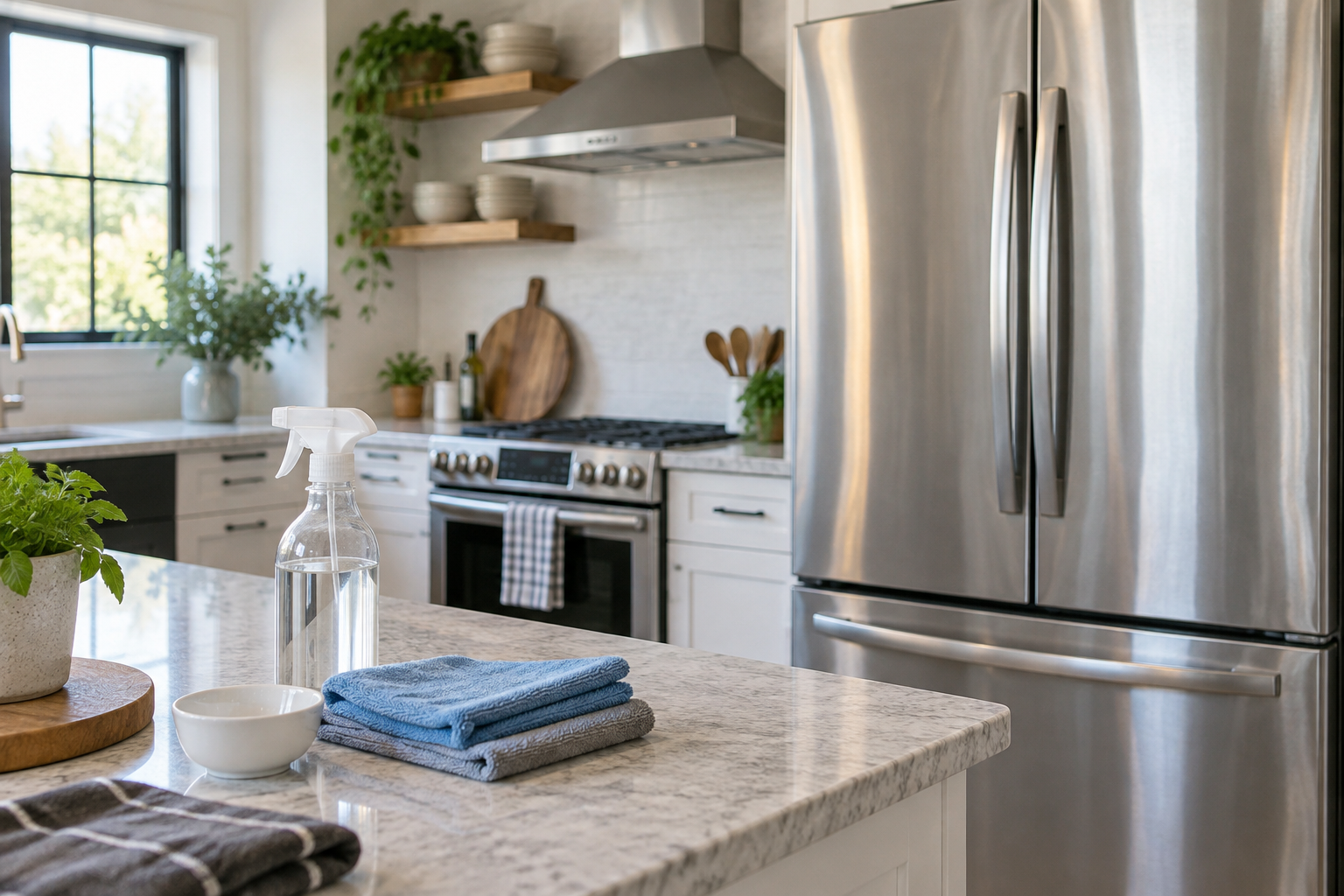 How to Clean Stainless Steel Appliances Without Streaks