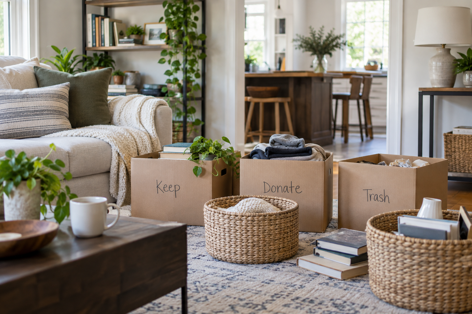 How to Declutter Your Home Room by Room Without Feeling Overwhelmed