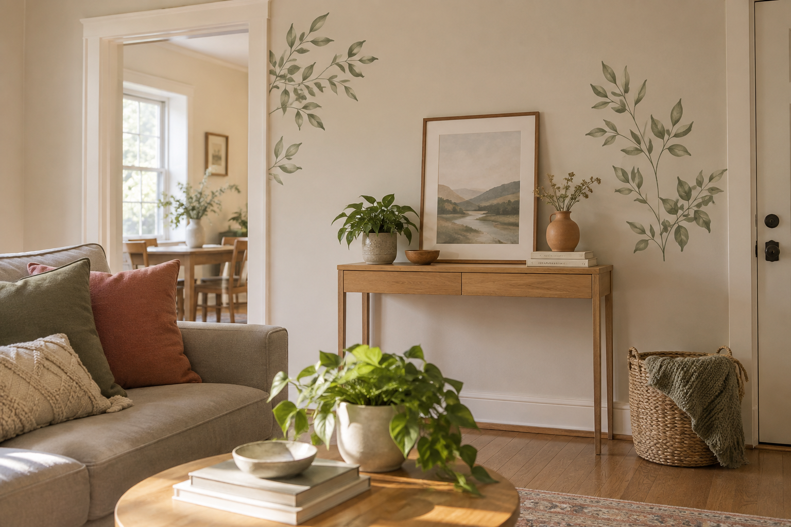 A practical step related to how to decorate a rental without permanent changes