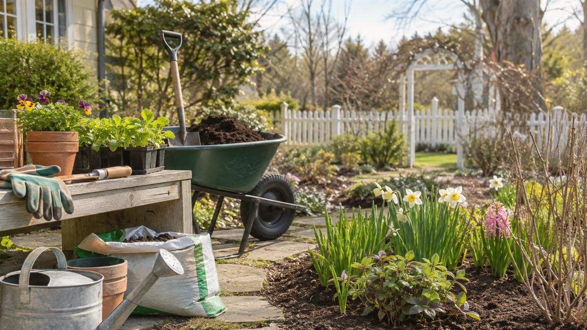 A practical step related to how to prepare your garden for spring