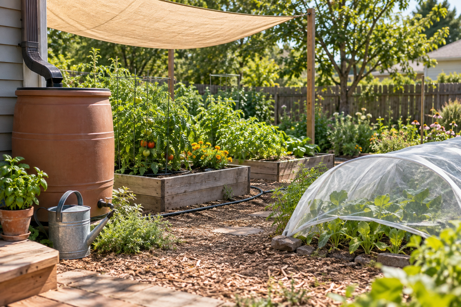 How to Protect Garden Plants During a Heat Wave